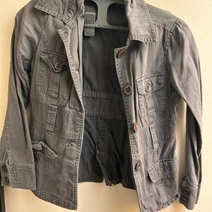 Passport Gray Trench Coat